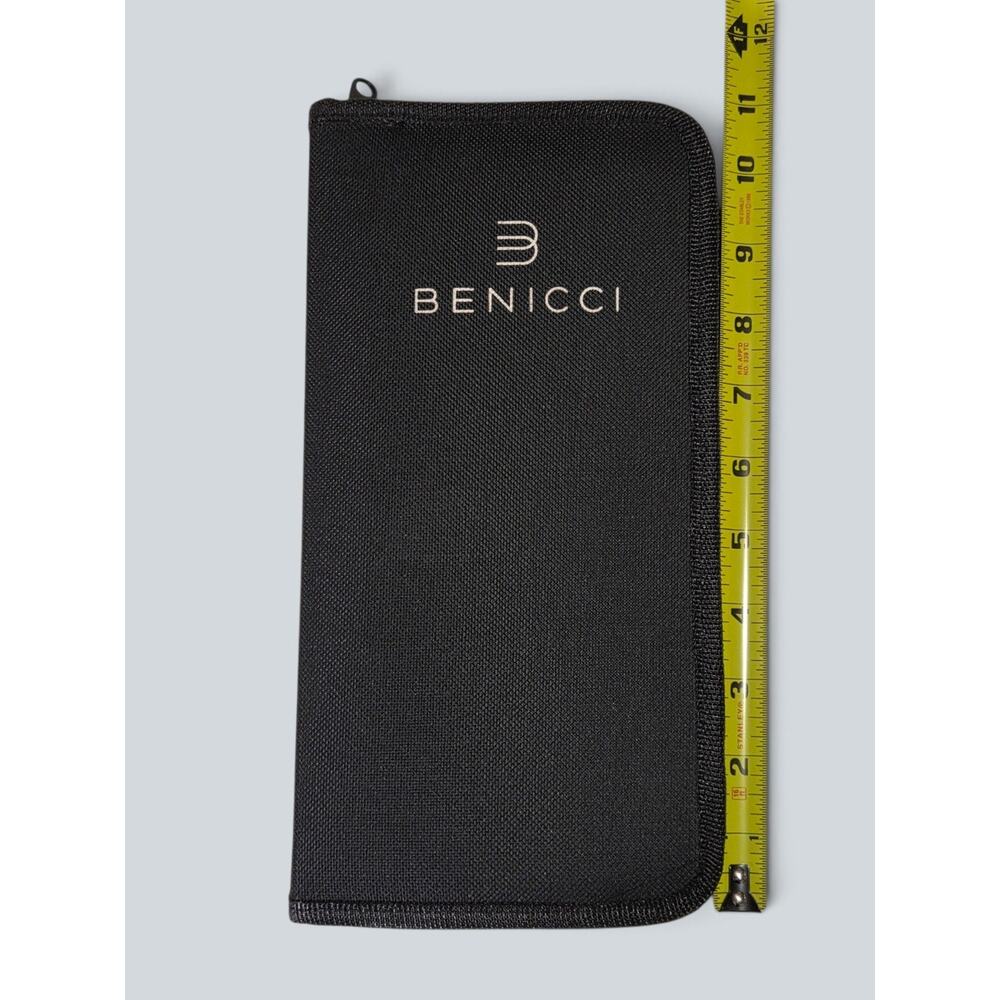 Benicci 18pc Artist Paint Brush Set with Zipper Case, Palette Knife & Sponge - Picture 4 of 4